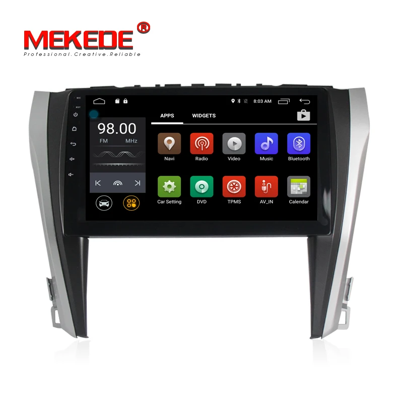 M518 4G Wi Fi Android7.1 Автомобильный gps навигатор для toyota camry 2015 2016 2017 Радио IPOD BT Бесплатная