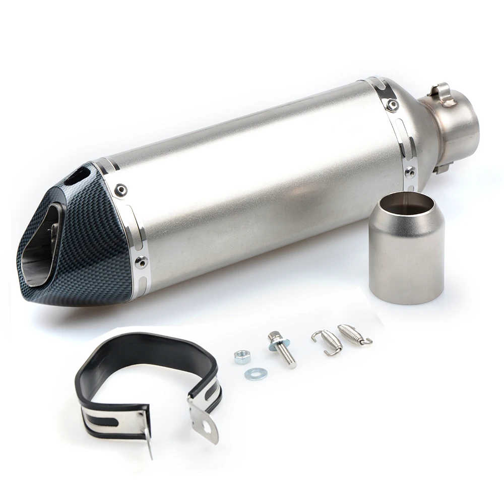 Универсальная мотоциклетная выхлопная труба модифицированный глушитель 38- 51 мм