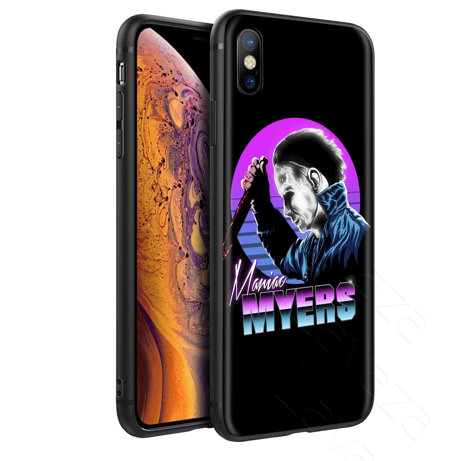 Lavaza Michael Myers Halloween Case for iPhone 11 Pro XS Max XR X 8 7 6 6S Plus 5 5s se |