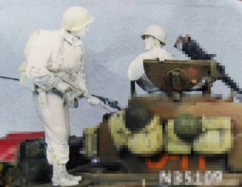 1/35 модельная фигурка из смолы комплект Unassambled Неокрашенная/924