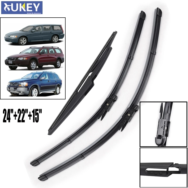 Комплект щёток стеклоочистителя Xukey для Volvo XC70 V70 2004 2005 2006 2007 XC90 04