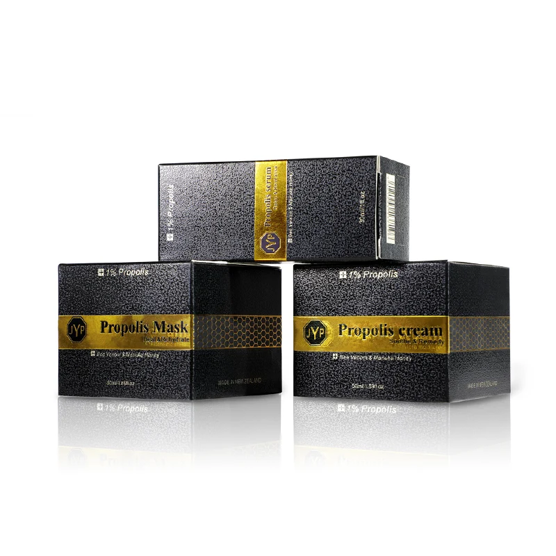 

JYP NewZealand Propolis SkinCare Sets Mask+Moisturizing Cream+Serum Manuka Honey Cream Anti Wrinkles Increase Skin Elasticity