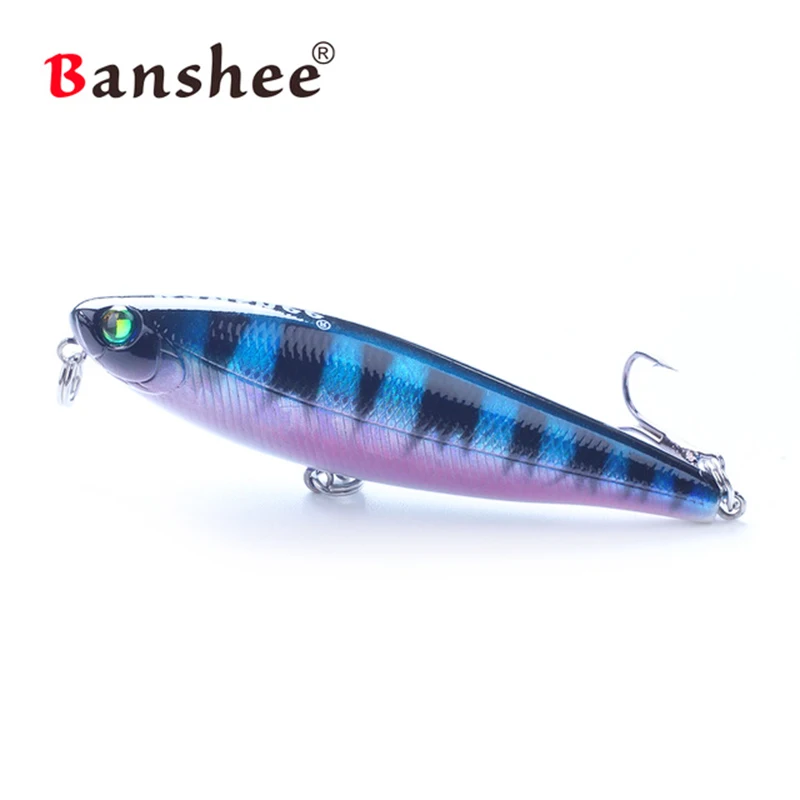 Banshee 75 мм 7 г карандаш воблеры на щуку/окуня Топ воблер горячая модель рыболовные