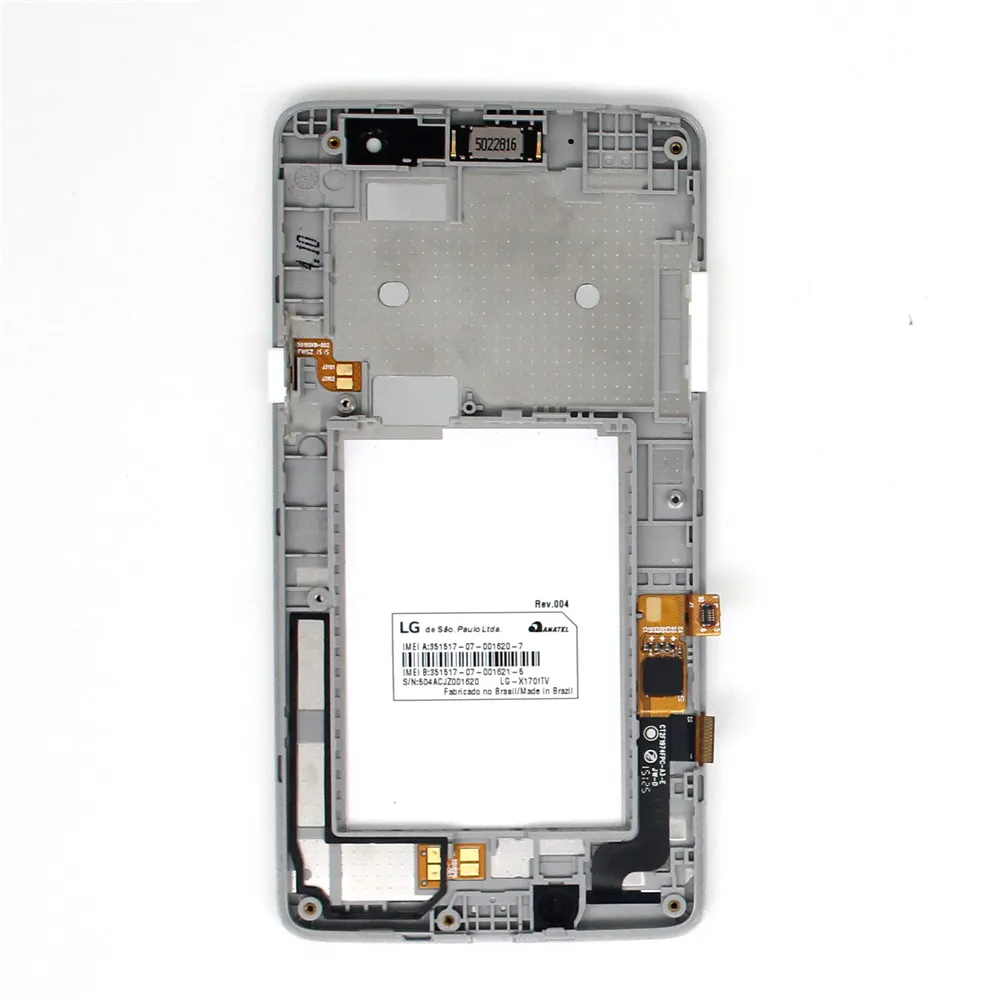 ЖК-дисплей и тачскрин в сборе с рамкой для LG Bello II 2 X150 X165 X163 x155 x160 x170 x165g / Max L |