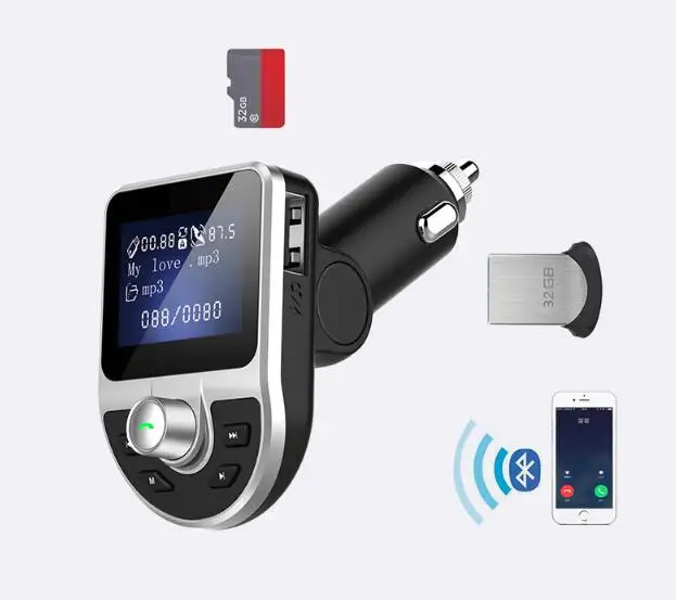 Innosinpo Bluetooth Автомобильный fm-трансмиттер Беспроводной аудио адаптер Музыка