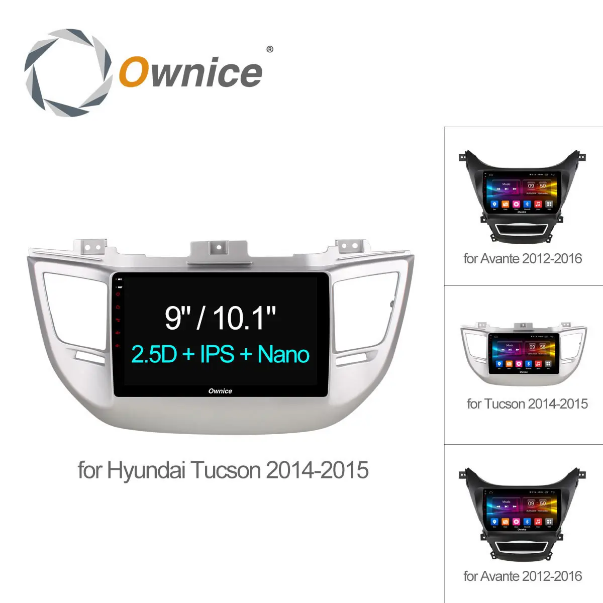 9 &quotOwnice C500 + Octa восемь основных Android 6 0 автомобилей Радио gps Navi для HYUNDAI TUCSON Avante 2014 2015