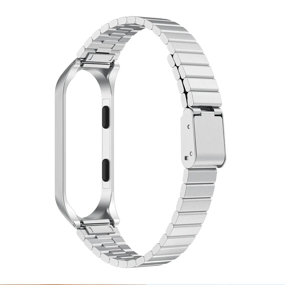 Ремешок для часов из нержавеющей стали + металлический чехол Xiaomi mi Band Miband 4 3