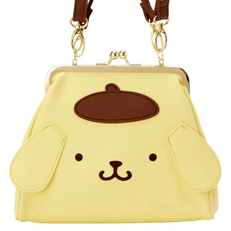Новая мода My Melody Cinnamoroll PomPom Purin для девочек PU курьерские Сумки детские сумки для детей
