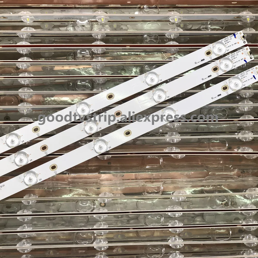 614 мм 7 светодиодный Подсветка лампы Газа 3" ТВ LBM320P0701-FC-2 32PFK4309 32PHS5301 TPT315B5 LB-F3528-GJX320307-H 32E200E