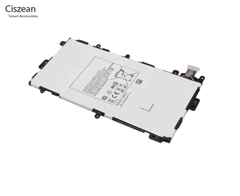 Сменный аккумулятор Ciszean 1x4600 мАч SP3770E1H для планшета Samsung Note 8 0/510 0 3G GT-N5100 N5100 N5120 N5110 |