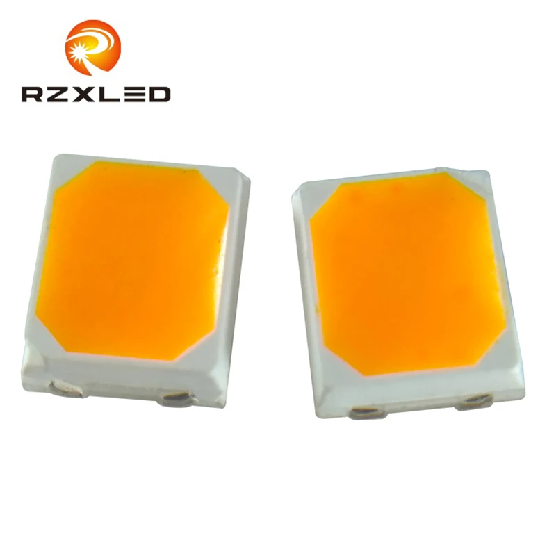 1000 шт./лот 0 2 Вт SMD 2835 упаковка теплый белый 2500K 2700k 3000K 3500K для светодиодных ламп