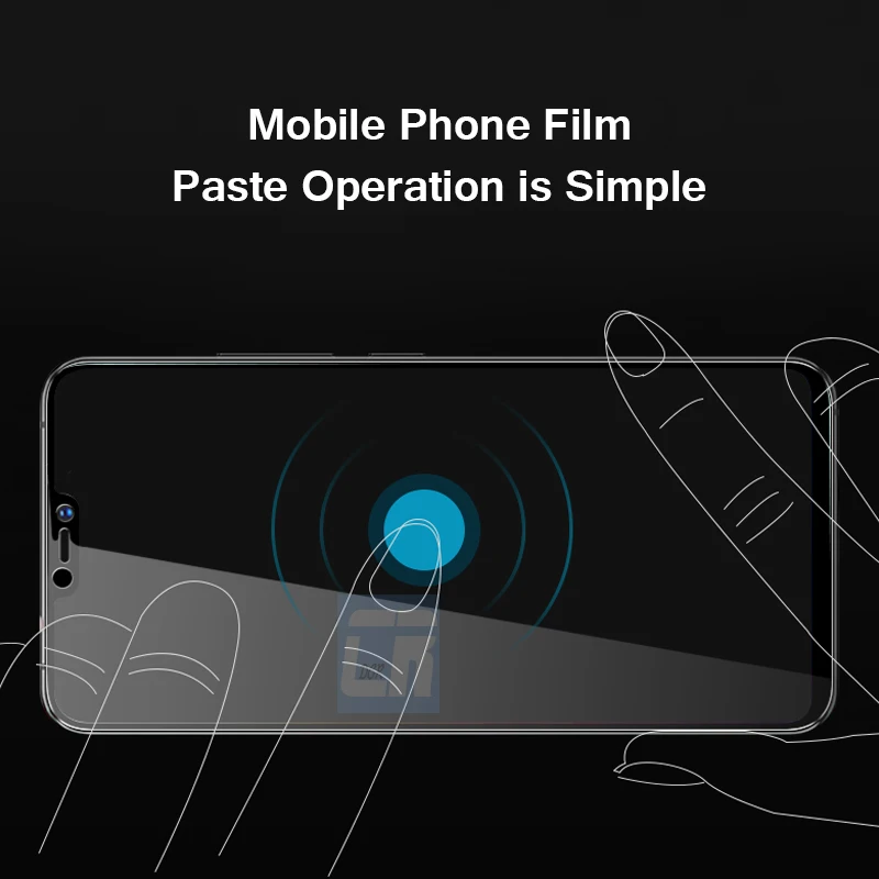 Защитное стекло DCR закаленное фиолетового цвета для Huawei Mate 20 10 P30 Lite Y6 Y9 P Smart