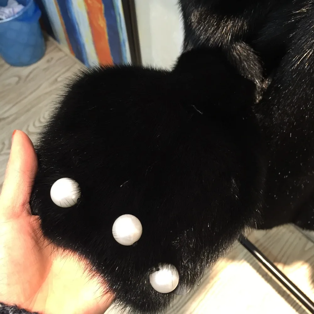 SQXR модная женская шуба из натурального меха норки популярная норки|fur real|real mink