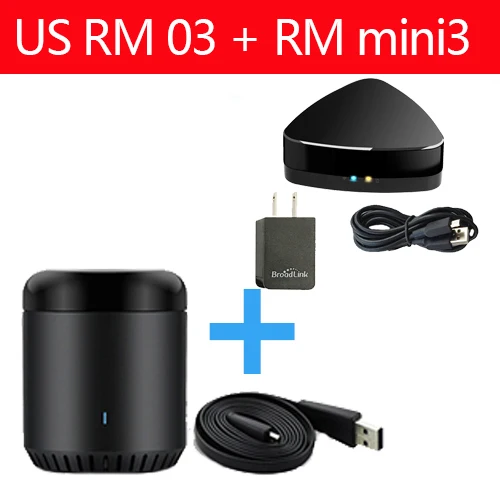 Broadlink RM plus RM03/RM mini3 WiFi универсальный Смарт-пульт RF+ IR 433/315 Hmz RF проектор светильник переключатель ТВ-приставка - Цвет: View picture
