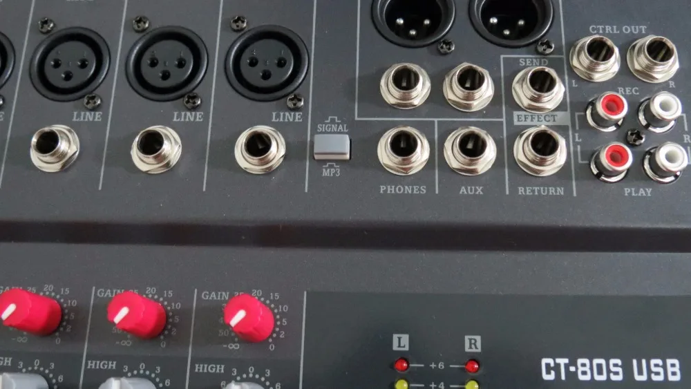 Профессиональный миксер усилитель с разъемом USB/USB 8 канальный звуковой микшер