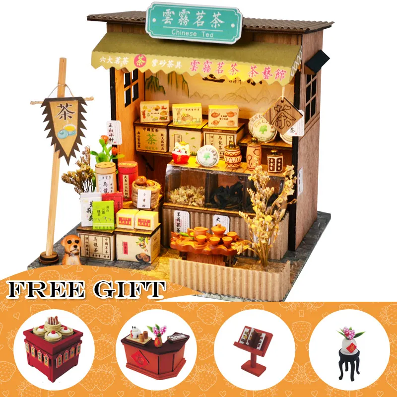 BM831 CUTEBEE кукольный дом Миниатюрный DIY кукольный домик с деревянная мебель для дома Счетный двор Dweling игрушки для детей подарок на день рождения 13848 - Цвет: BM831