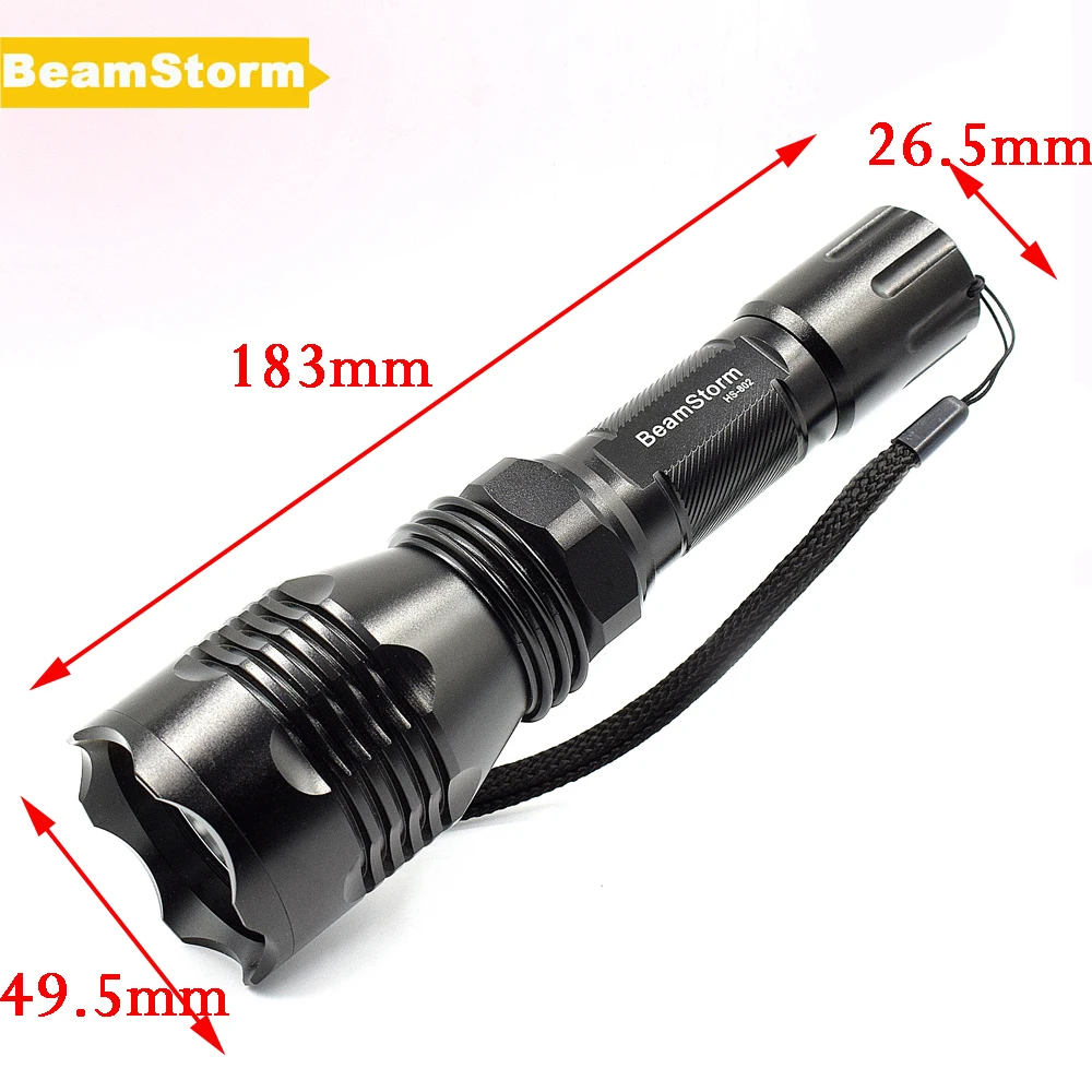 Beamstorm HS-802 Охота светодиодный фонарик белый зеленый красный свет междугородние