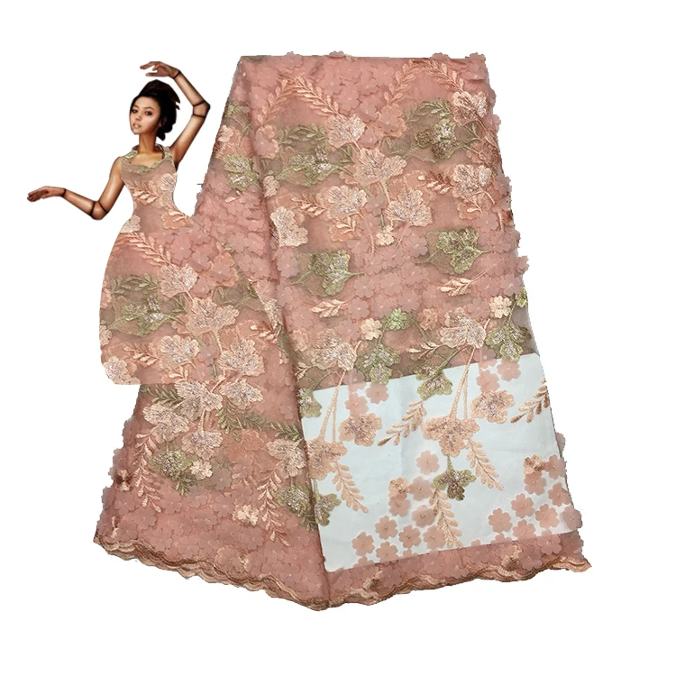 2018 высокое качество в нигерийском стиле французский Африки кружевной ткани для