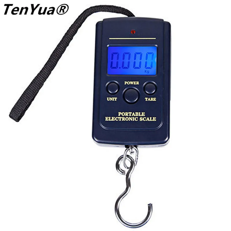 TenYua LCD Φ цифровые весы 0 01 кг 40 Подвесные Весы для багажа|Кухонные весы| |