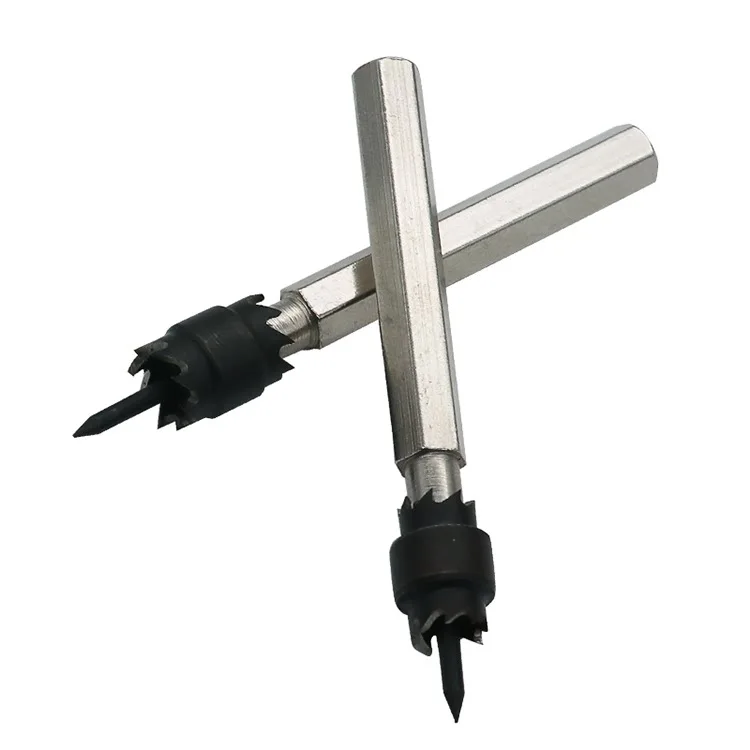 

Fixmee 2pc 8 9.5mm HSS Hex Shank Removal Soldering Points Repair Power Tool Set Solder Point Drill Hole Saw Cutter