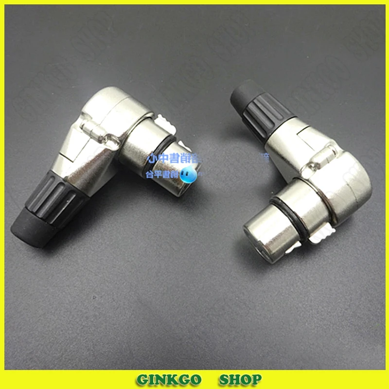 

5 шт./лот для LAIHE локоть гнездо 3 Pin XLR разъем изогнутый Тип