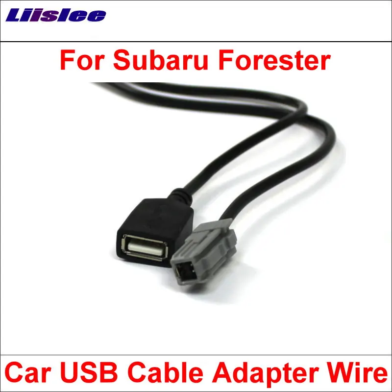 Для Subaru Forester оригинальные вилки к USB адаптеру Conector Автомобильное CD радио аудио