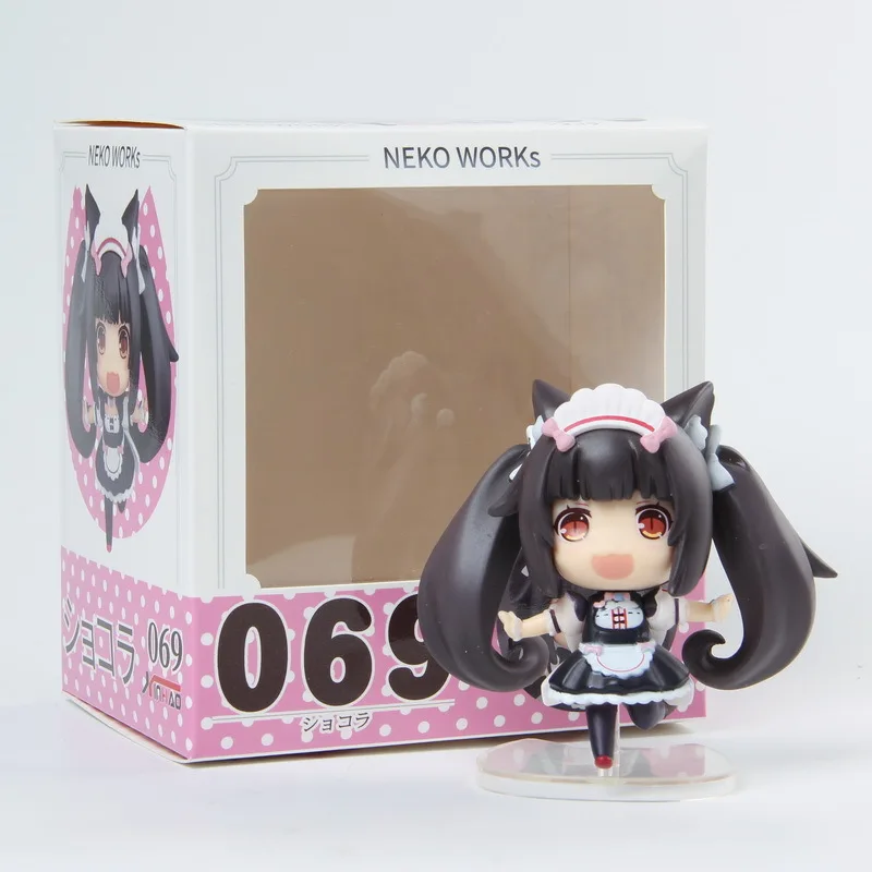 Аниме NEKOPARA модель горничной 070 # ваниль 069 шоколадные куклы Украшение