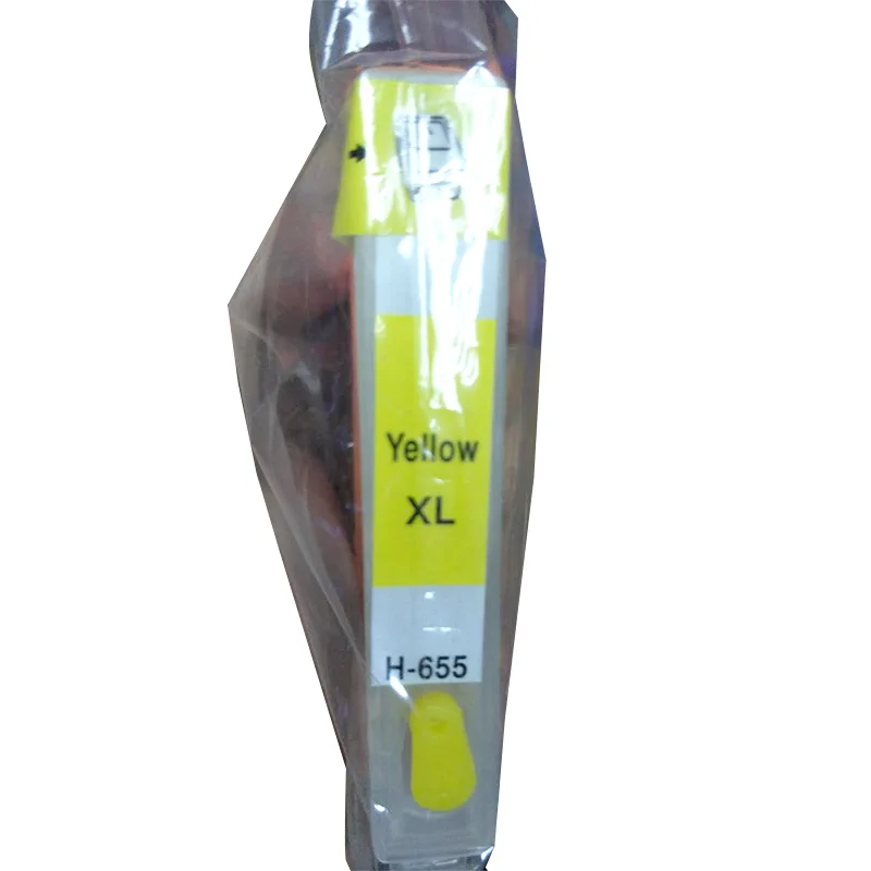 Пустой многоразовый картридж с дуговой стружкой 4PK 655XL для Deskjet Ink benefit 33525 5525 4615 4625
