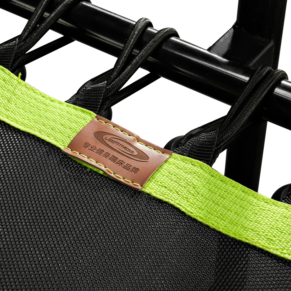 48(inch) Adult fitness trampoline Hexagonal elastic rope with armrest ultra-quiet bouncing bed Fitness assistant | Спорт и
