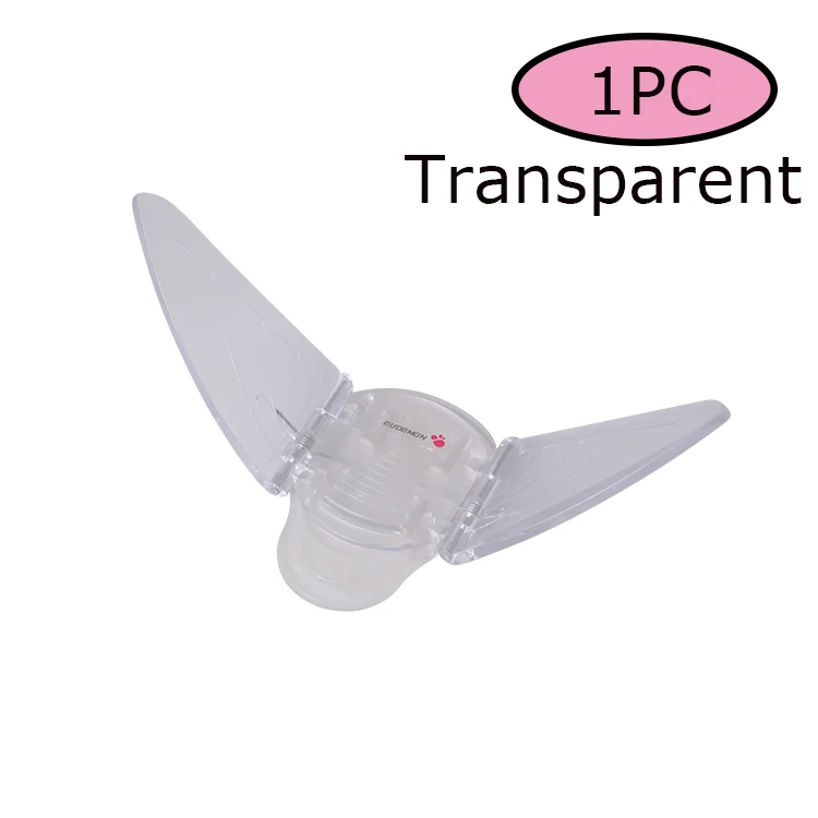 Transparent-1pc EUDEMON Детская безопасность Высокое качество Детские Безопасные замки легко Дети Детская безопасность безопасности раздвижные оконные замки для нажимной двери - Цвет: Transparent-1pc