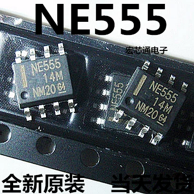 100 шт./лот NE555 NE555D 555 NE SOP 8 в наличии|Интегральные схемы| |