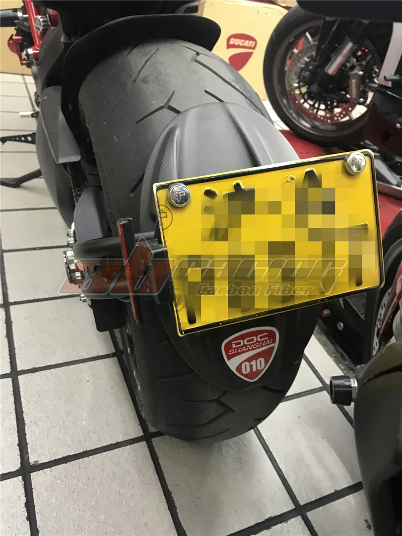 Задняя защитная накладка для Ducati Diavel 2011-15 16 полностью из углеродного волокна