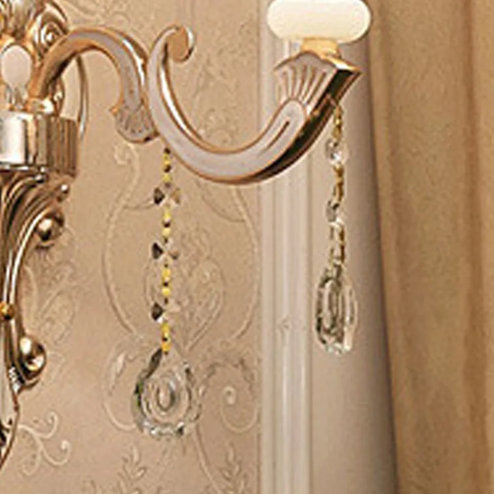 Led Crystal Wall Light Bedside Lamp For Bedroom TV Background Decoration | Лампы и освещение