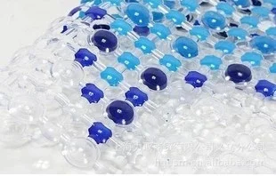 

PVC Non-Slip Bath mat cartoon bathroom carpet shower mats with suction cup Bathroom Product