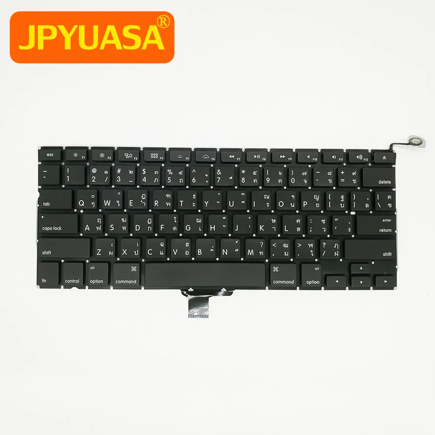 Новая тайская клавиатура A1278 для MacBook Pro 13 3 таиландский стандарт 2009 2010 2011 2012