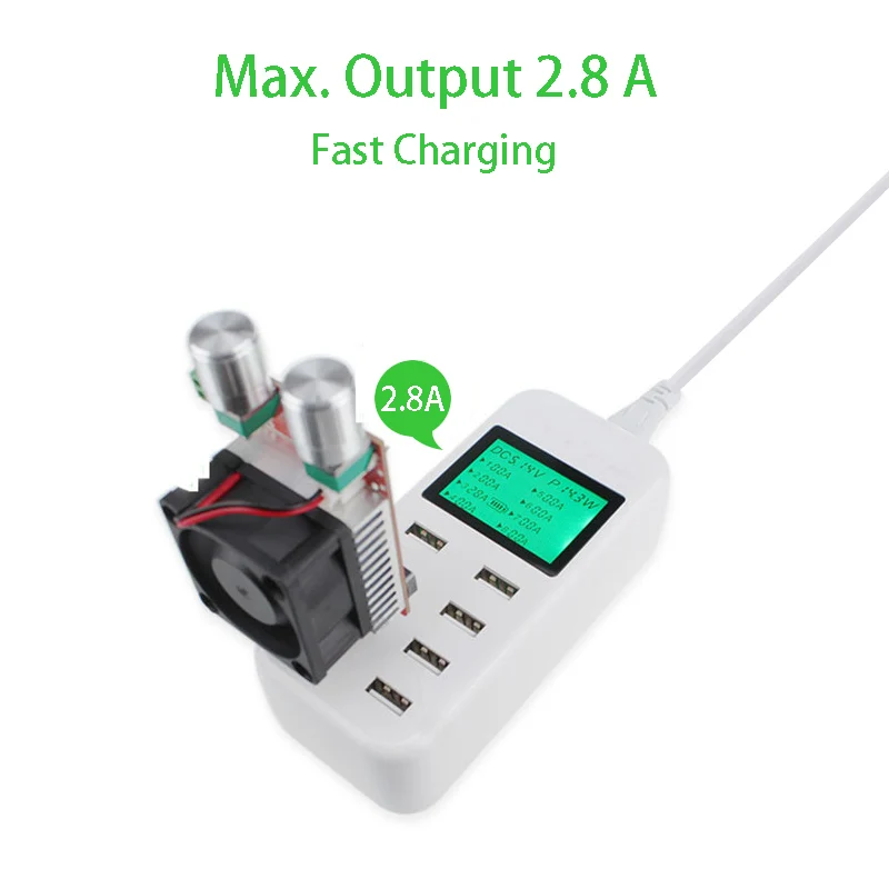 Leebote несколько USB зарядное устройство для смартфона Зарядное usb зарядная станция