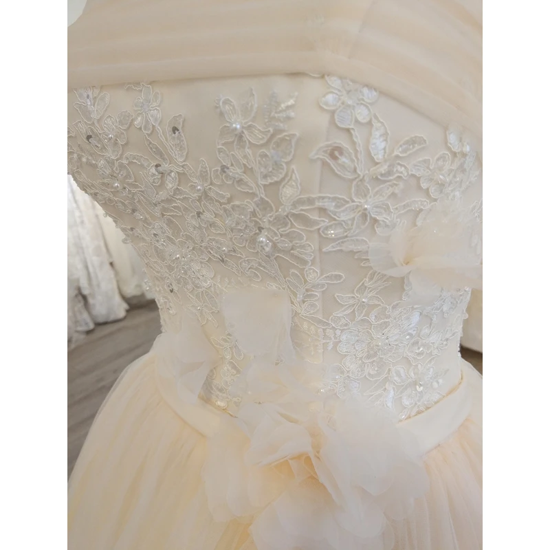 Strapless A line Tulle Tiered Wedding Dress New Design Bridal Gown | Свадьбы и торжества
