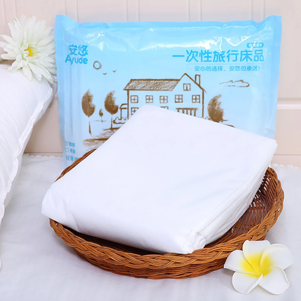 Quilt Cover Bed Sack Nonwoven Fabric Bedding Bag Accessories Healthy White Disposable Hospitalization | Дом и сад