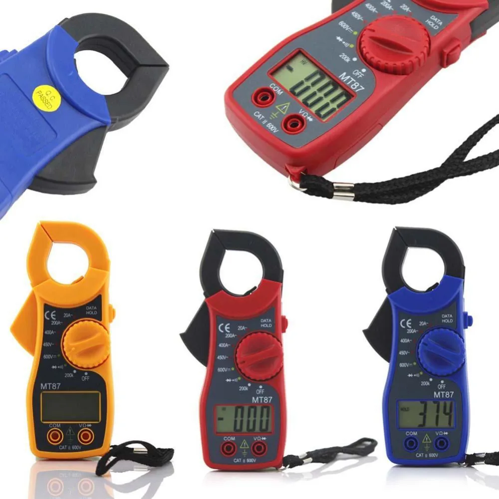 Измеритель напряжения измерительный инструмент ЖК-цифровой вольтметр амперметр