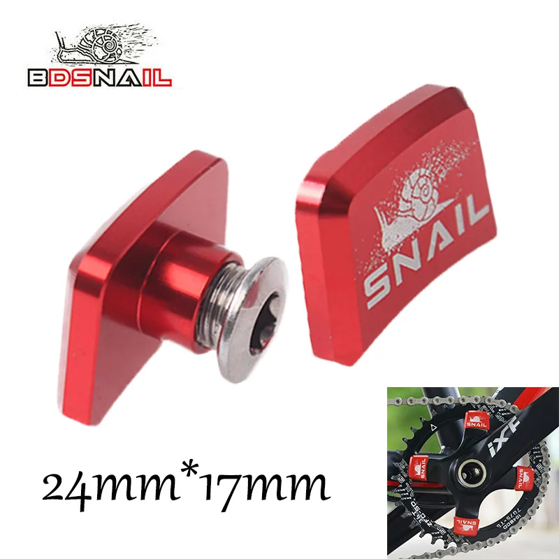 BDSNAIL MTB велосипедная Звездочка болты 7075 Алюминиевый сплав одиночный велосипед