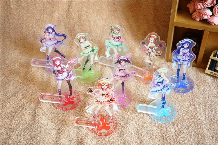 9 шт./компл. любовь реальная фигура аниме Школьный проект lovelive Kotori Eli Nozomi Rin Honoka Umi