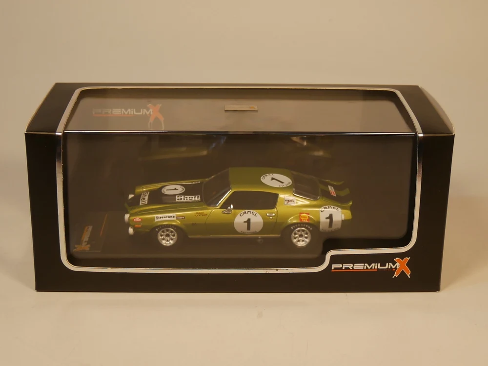 Премиум X 1:43 PR0041 Chevrolet Camaro Z28RS 24 часа в сутки спа 1971 полимерная модель автомобиля