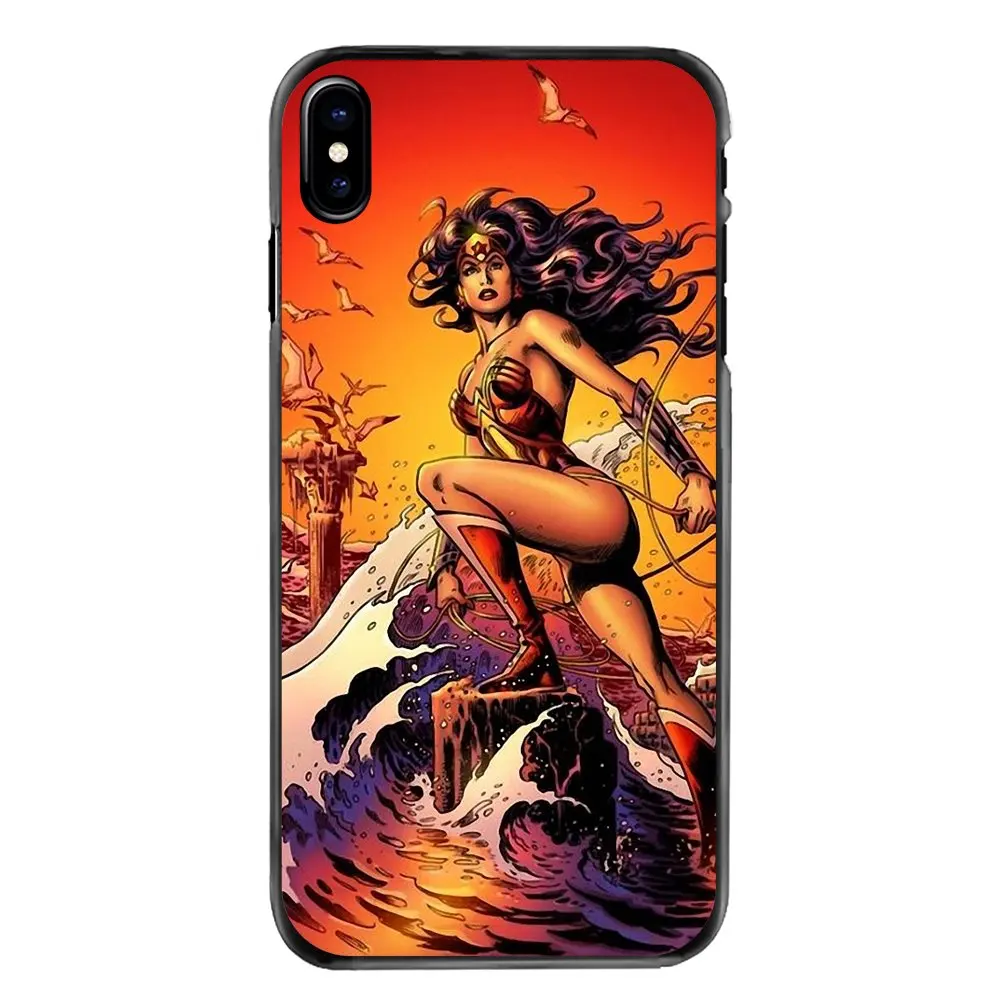 Vintage Pop Art Women Sexy Wonder Woman Hard Phone Cover For Huawei P7 P8 P9 P10 Lite Plus 2017 2016 Honor 5C 6 4X 5X Mate 8 7 9 |