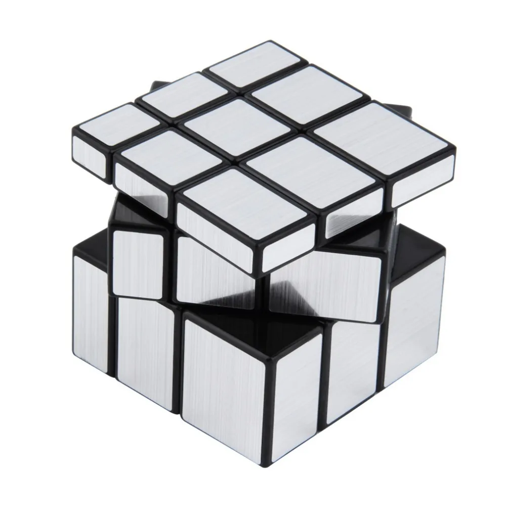3x3x3 кубика зеркальные кубики с серебряным литым покрытием блестящая головоломка
