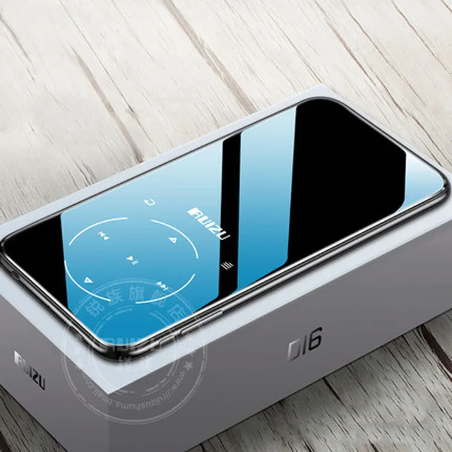 black Ruизу D16 Bluetooth MP4 плеер 2,4 дюймов экран fm-радио диктофон электронная книга Портативный Аудио Видео плеер Bulit-in динамик - Цвет: black