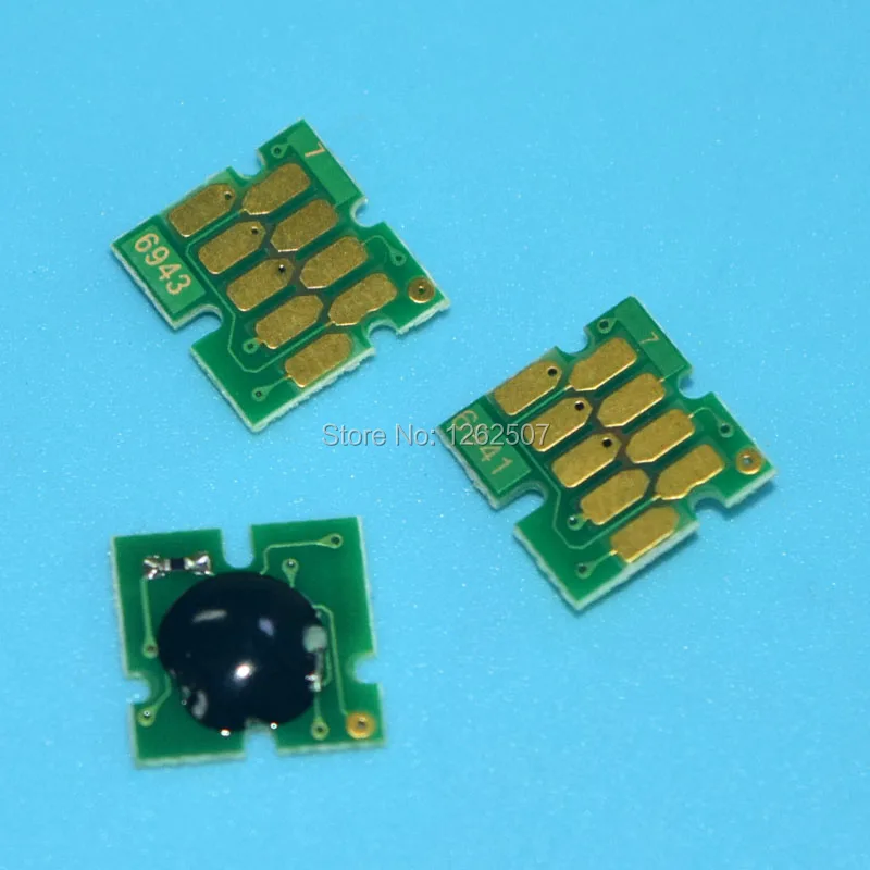 Чипы картриджей T6941 T6942 T6943 T6944 T6945 5 цветов для принтеров Epson T3000 T5000 T7000 T3200 T5200 T7200 T3270