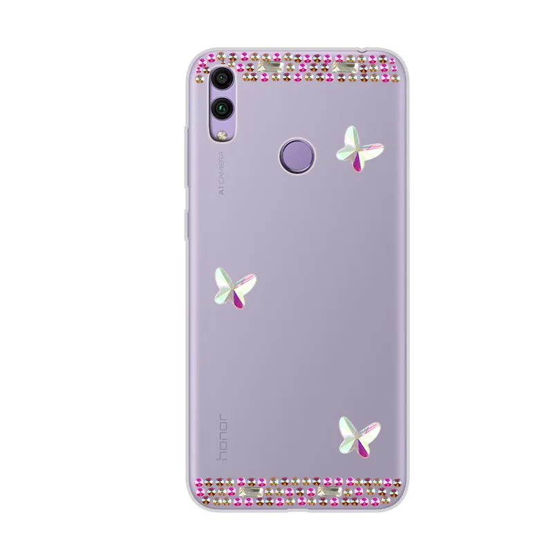 Роскошный Алмазный держатель чехол для Huawei p smart plus nova 3i 3 3e Nova 2i 2s 2 lite honor 8c 8x сумка| |