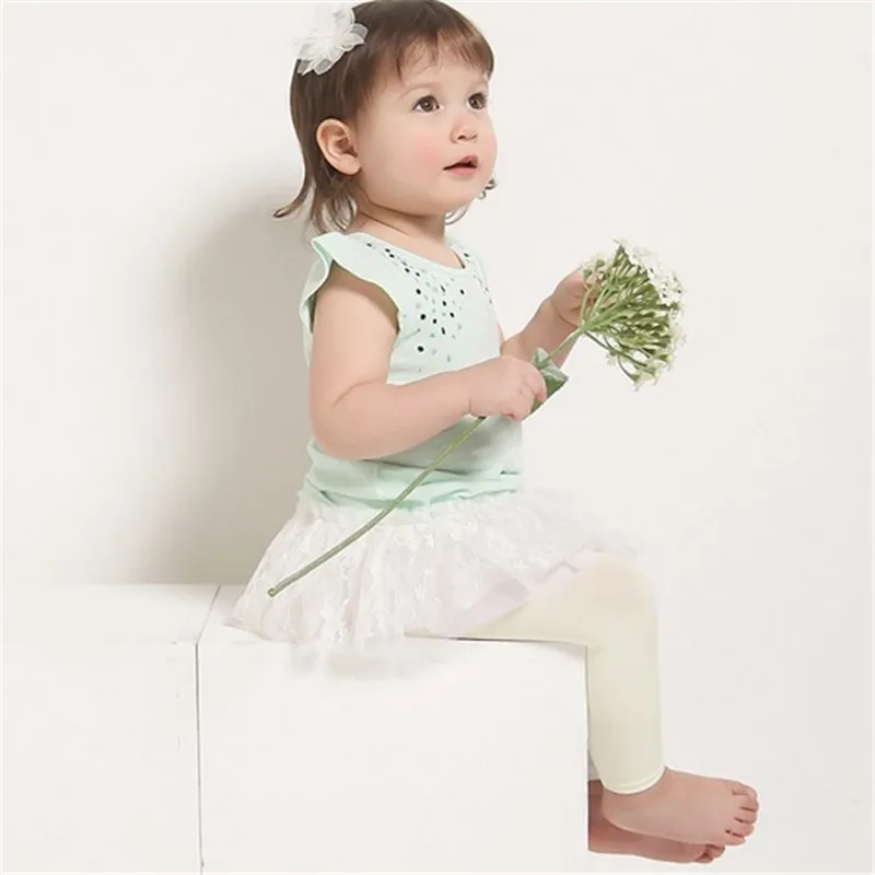 

Spring Summer Pure Color Baby Leggings Soft Kids Girl Trousers Girls Boutique Leggings Fashion Girls Leggings Baby Leggings