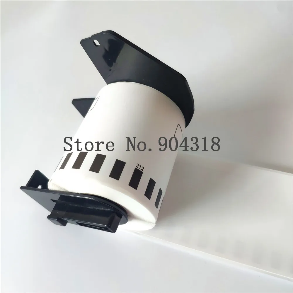 4 рулона совместимые с Brother Этикетки DK 22212 Φ DK22212 2212 термопленочные этикетки для QL
