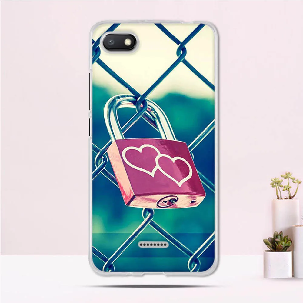 Силиконовый чехол для Xiaomi Redmi 6A милый с цветочным принтом в виде животных 5 45 дюйма